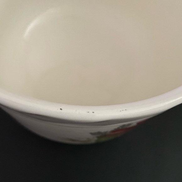 Poinsettia Pattern Ceramic Flower Pot - Picture 9 of 10